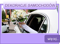 dekoracje samochodów